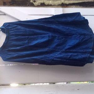 Gorgeous Navy Blue Long Skirt